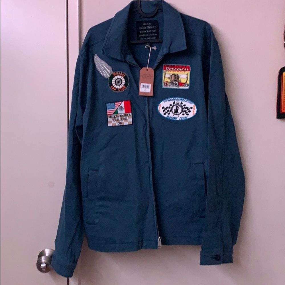 Brand new Lucky Brand Racecar Jacket